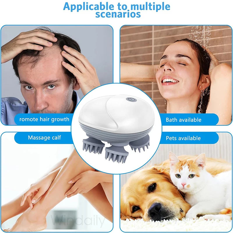 Smart Electric Scalp Massager