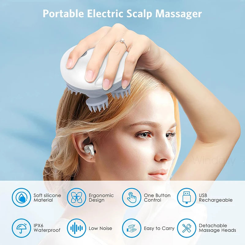 Smart Electric Scalp Massager
